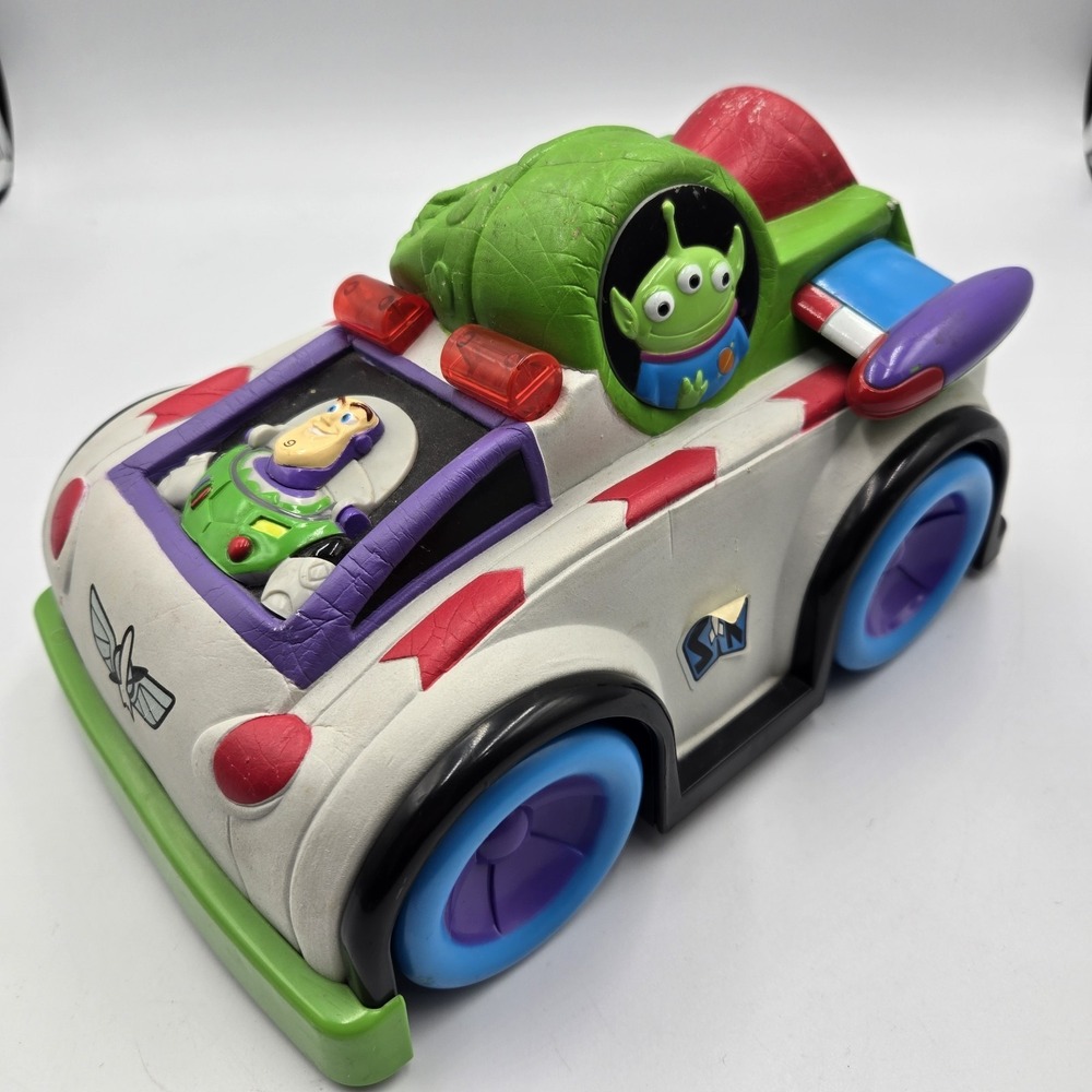 Vtg 2006 Disney Pixar Toy Story And Beyond Car Soft vehicle‎ Lights & Sounds Toy